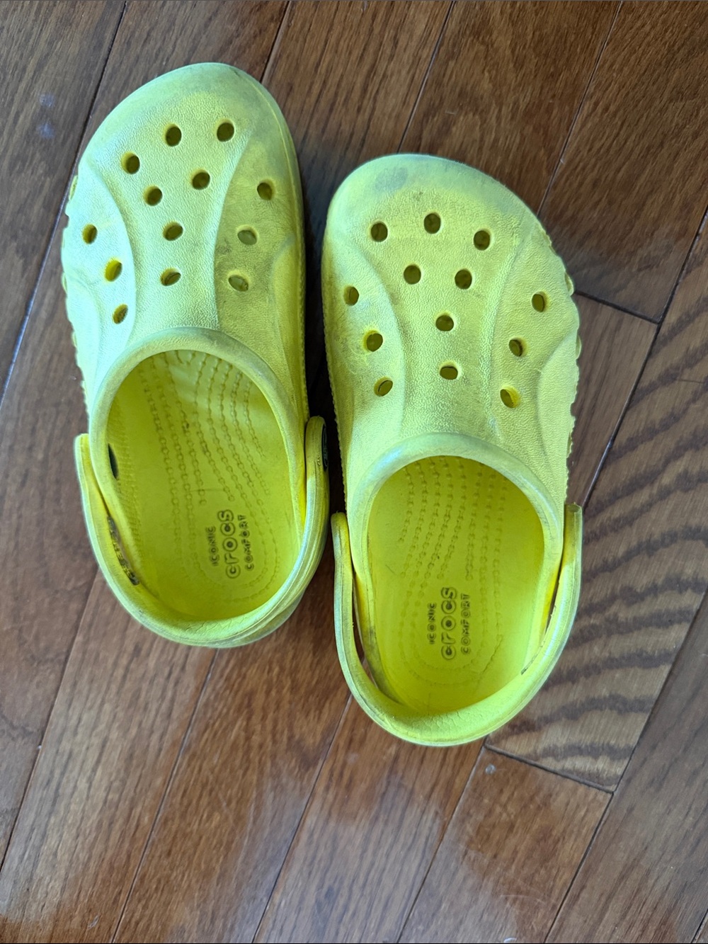 CROCS Kids Bright Yellow Classic Clog